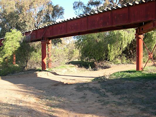 Big Red Railway Bridge, Orroroo - Orroroo, Attraction | South Aus...