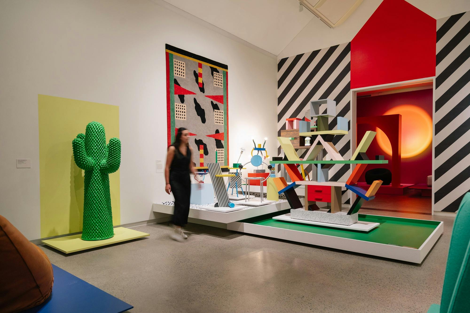 Installation view, Molto Bello: Icons of Modern Italian Design, Heide Museum of Modern Art