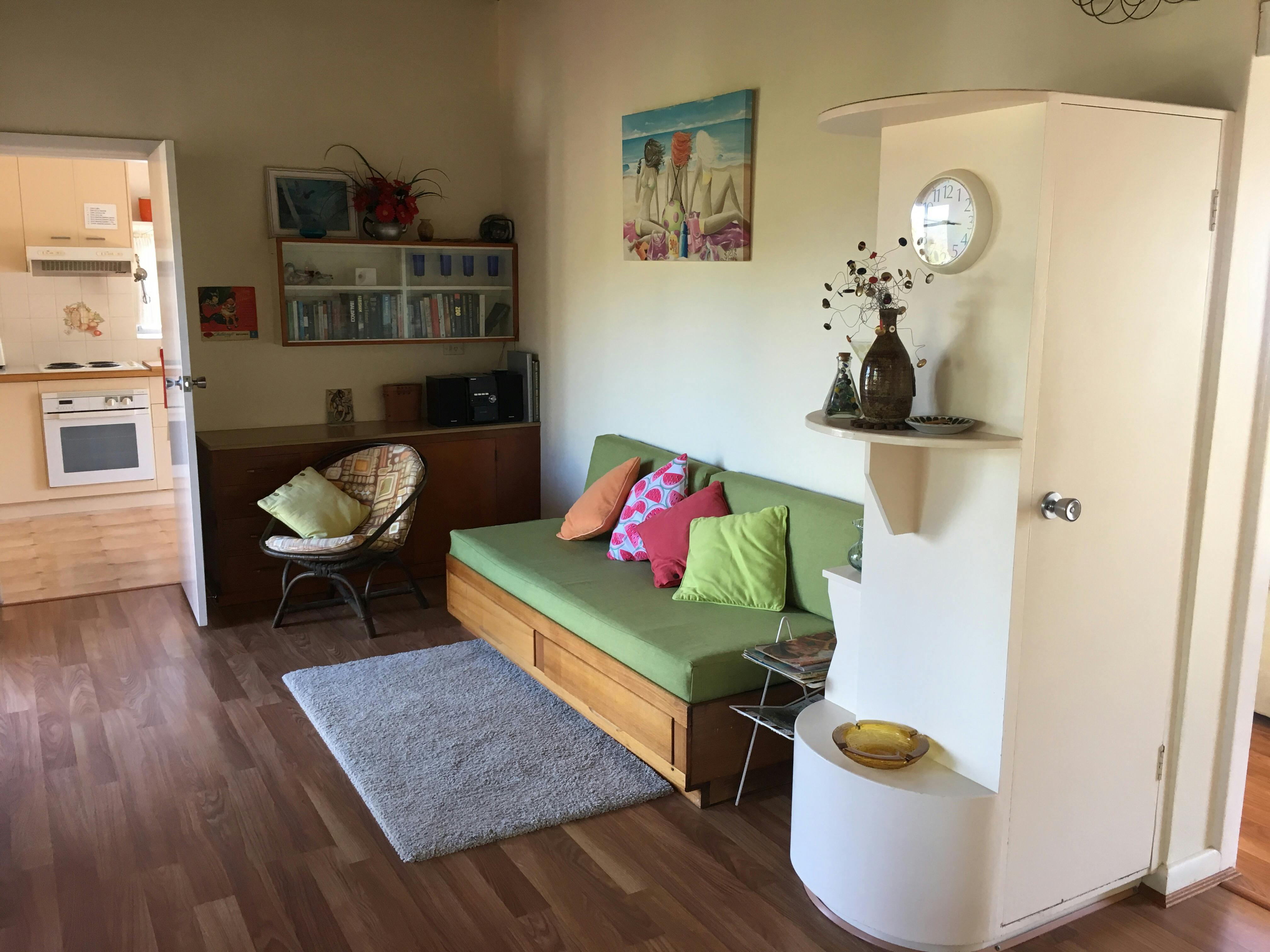 Relaxed  room at the rear of the house