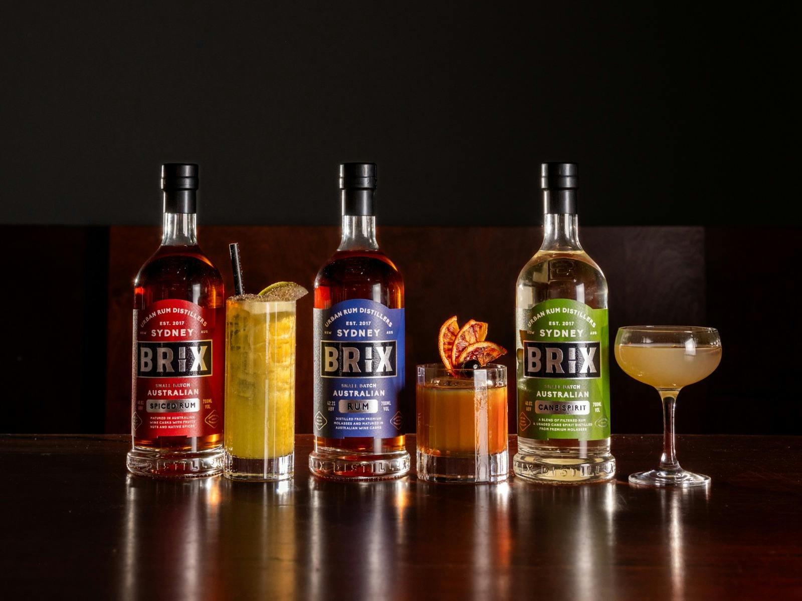 Brix Rum Cocktails