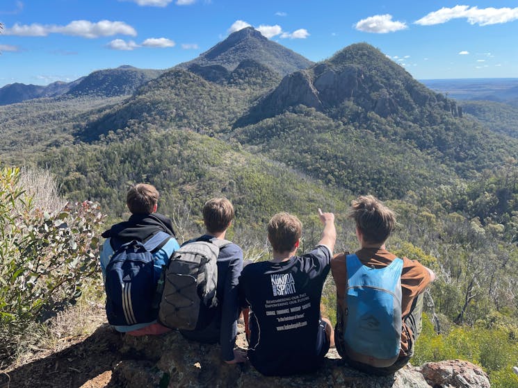 Happy Campers at Warrumbungle National Park