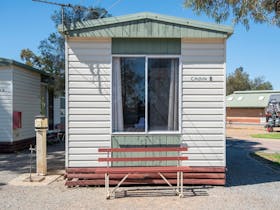 External photo of a cabin