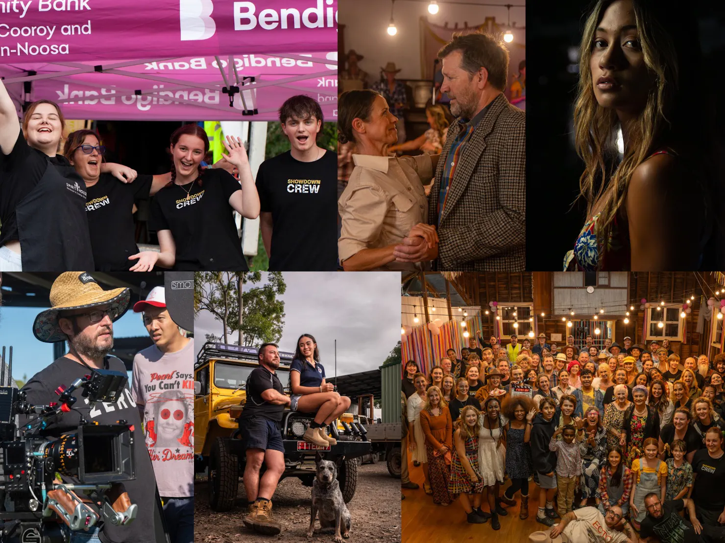 The biggest film talents on the Sunny Coast appeared in this years films