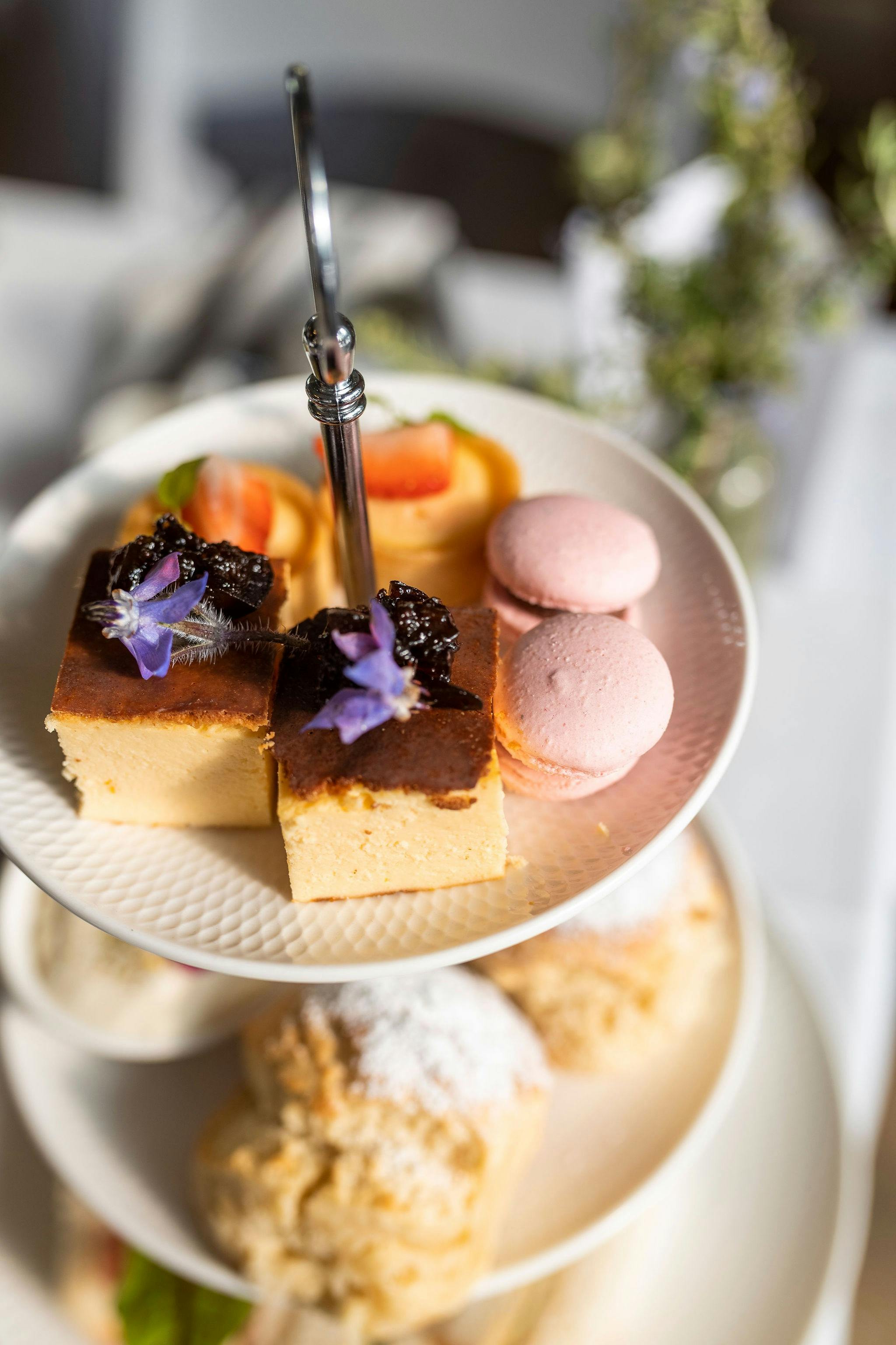 high tea food