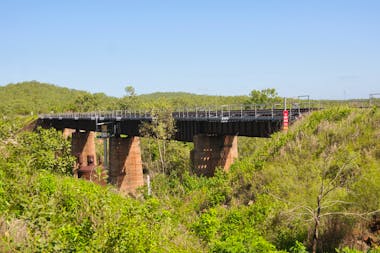 Fergusson River Railway Bridge and Boiler