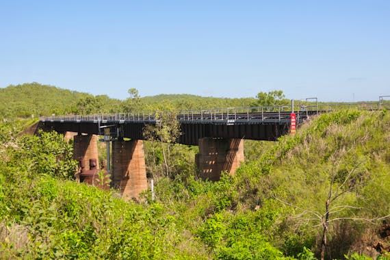 Fergusson River Railway Bridge and Boiler