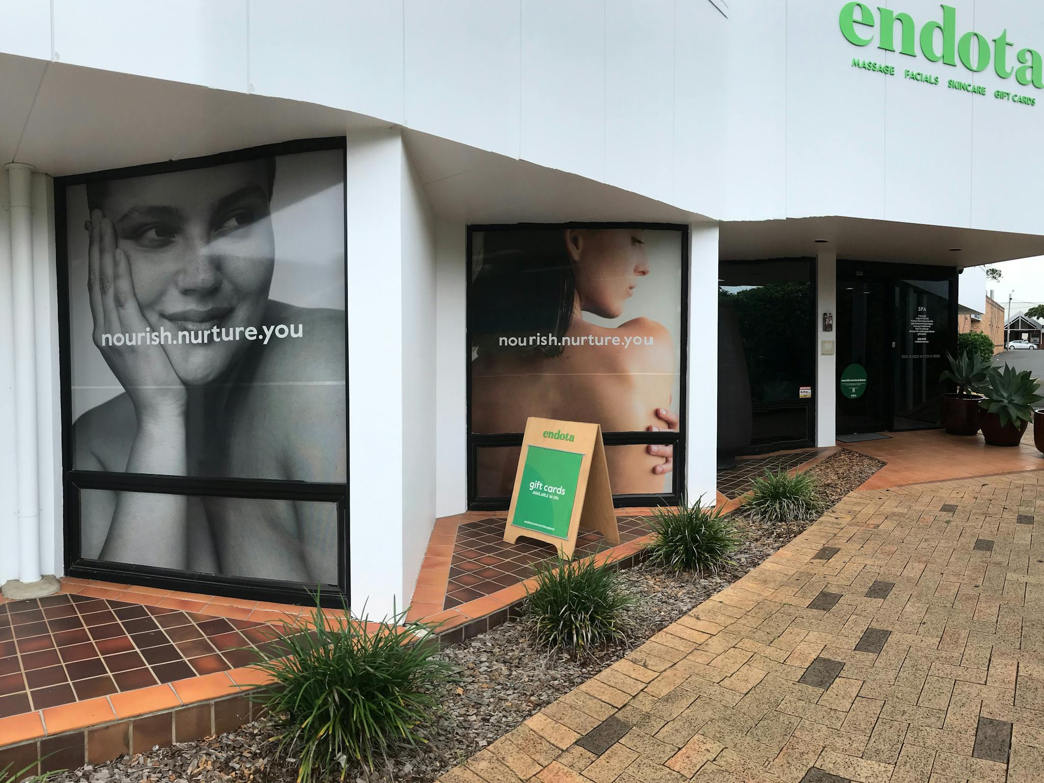 endota Cleveland spa frontage endota Cleveland spa frontage