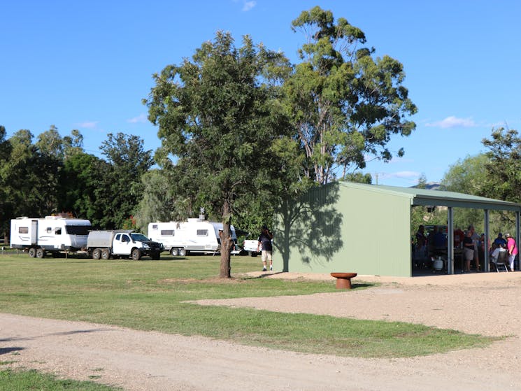 Shelter and campers