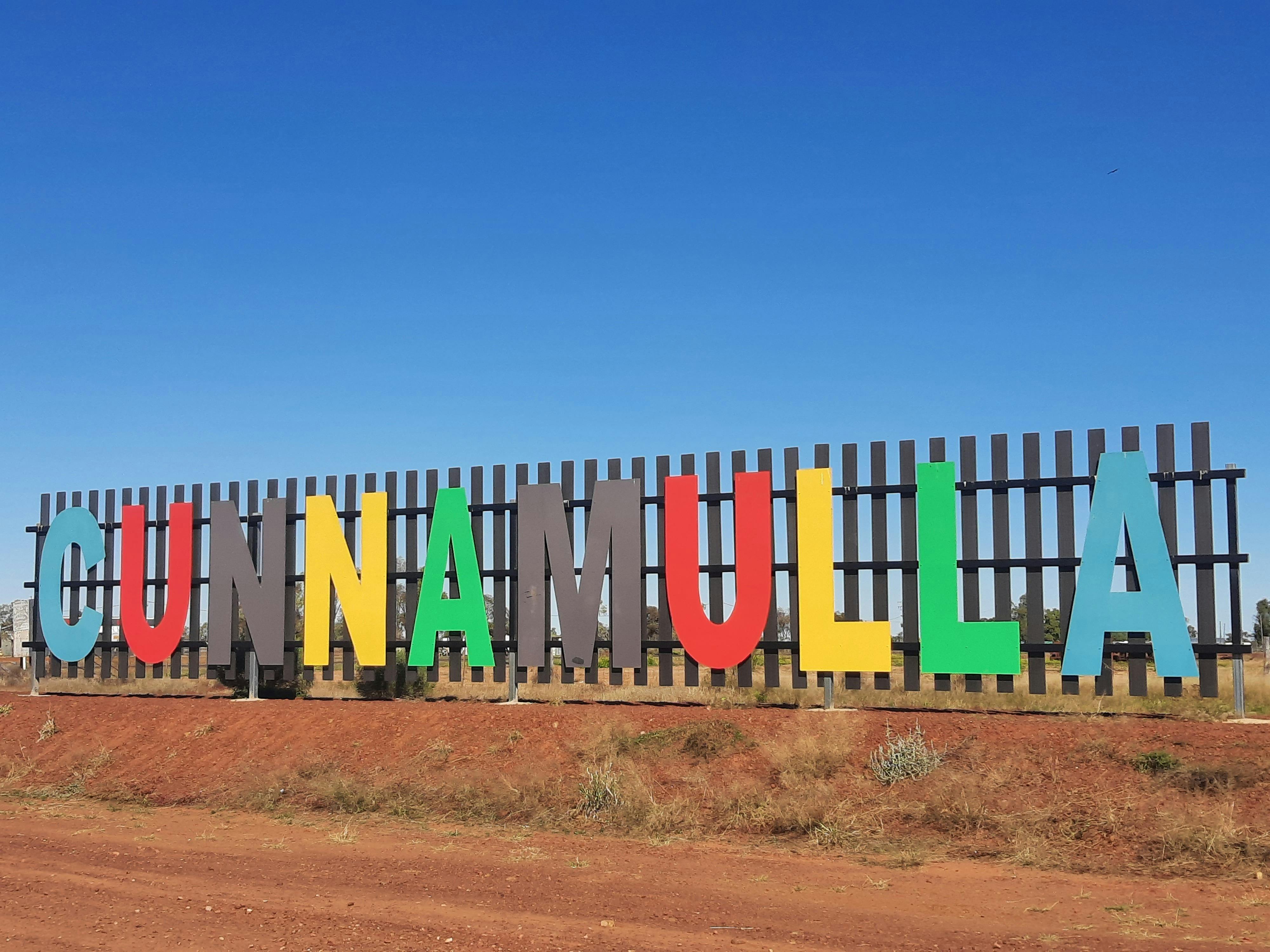 Cunnamulla Iconic Sign