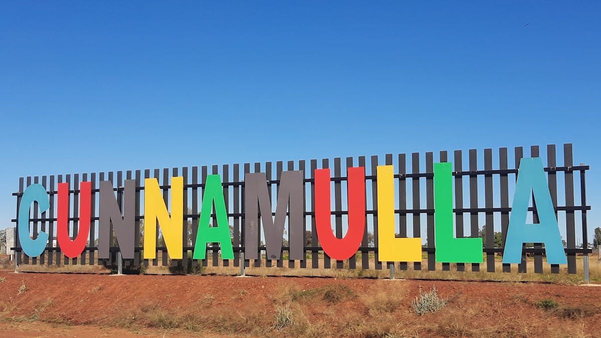 Cunnamulla Iconic Sign