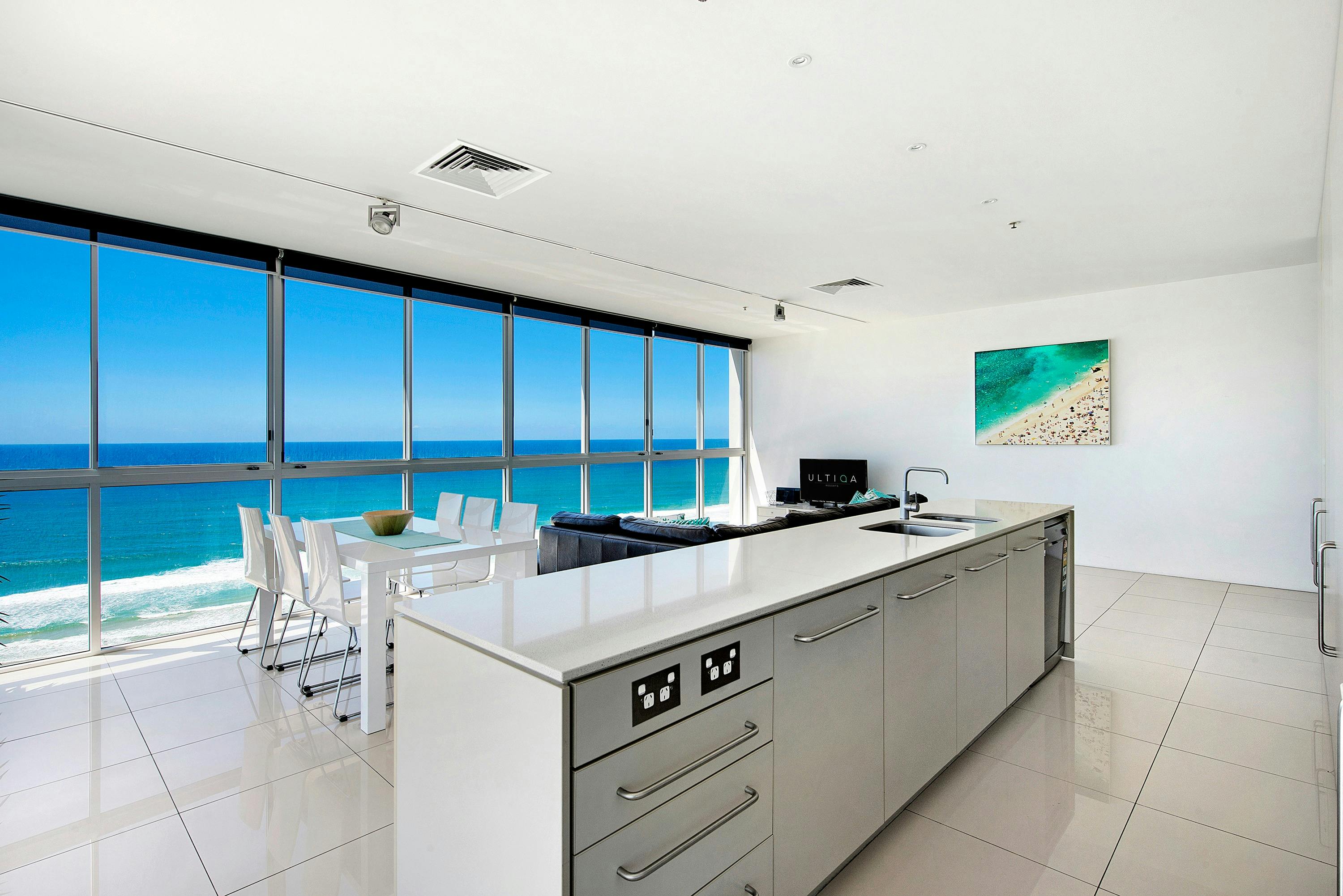 Kitchen, Living & Dining in 3 Bedroom Kitchen, living & dining
