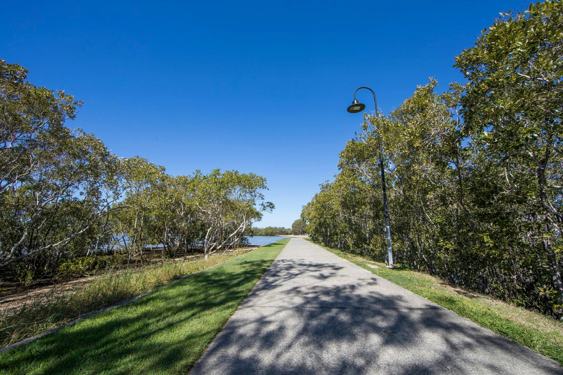 Walk along the scenic trails and breathe in the fresh air