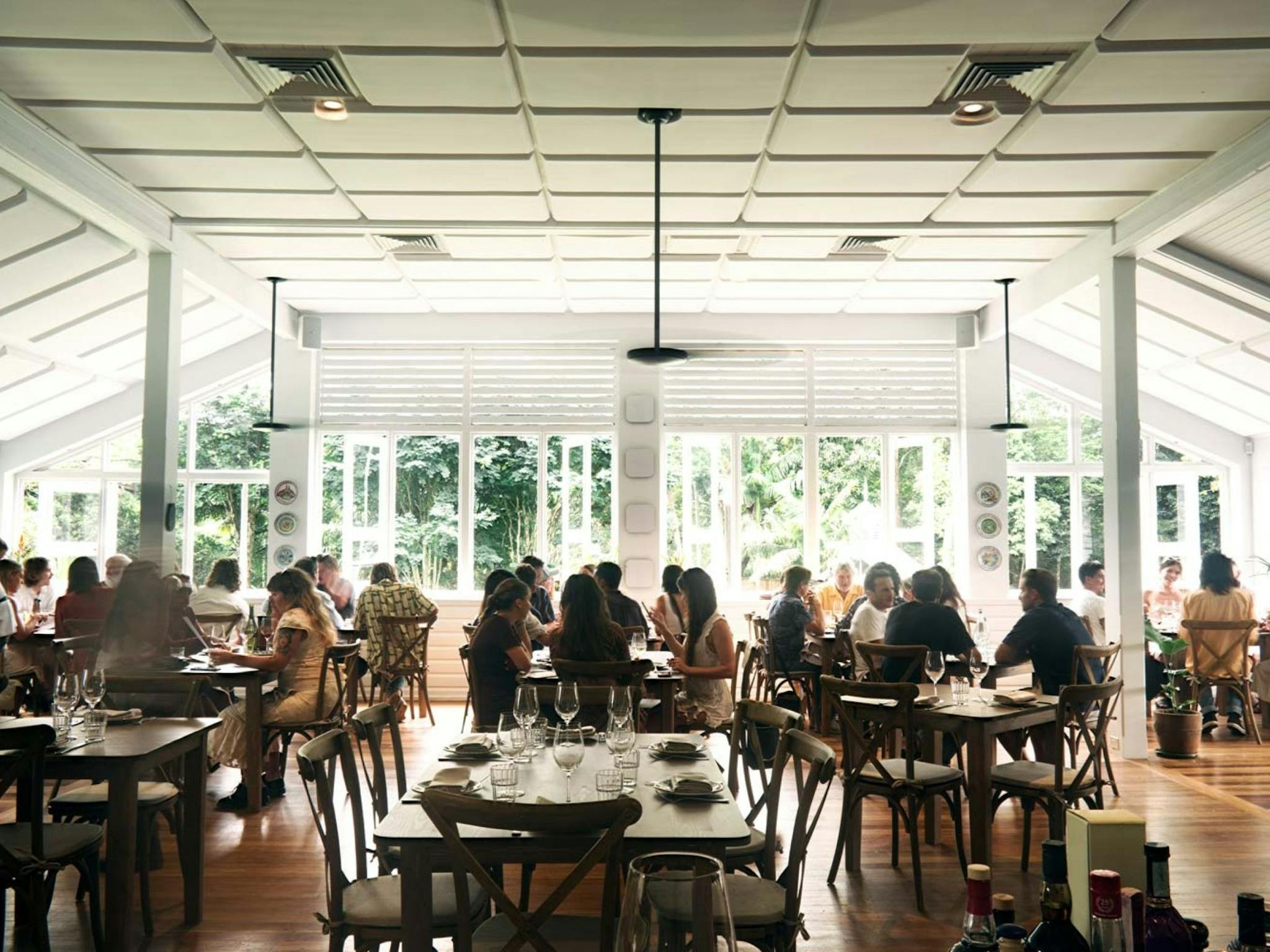 The Hut Byron Bay Dining Room