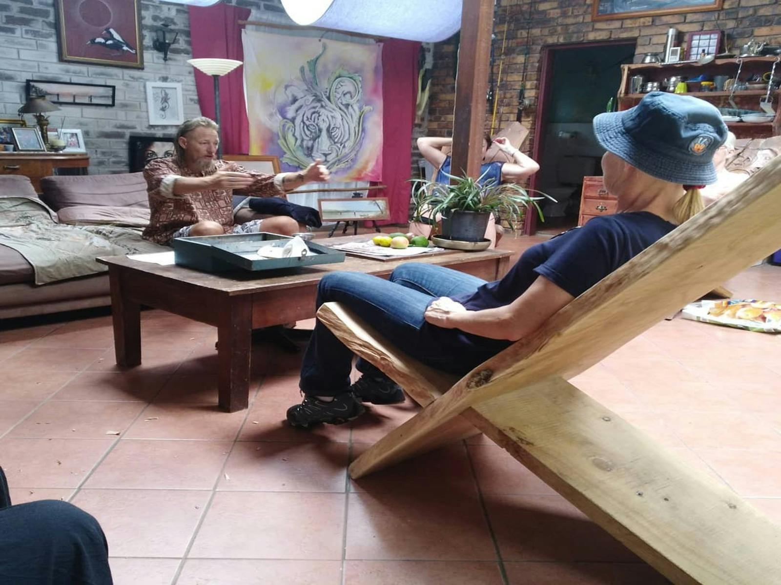 Art studio visit