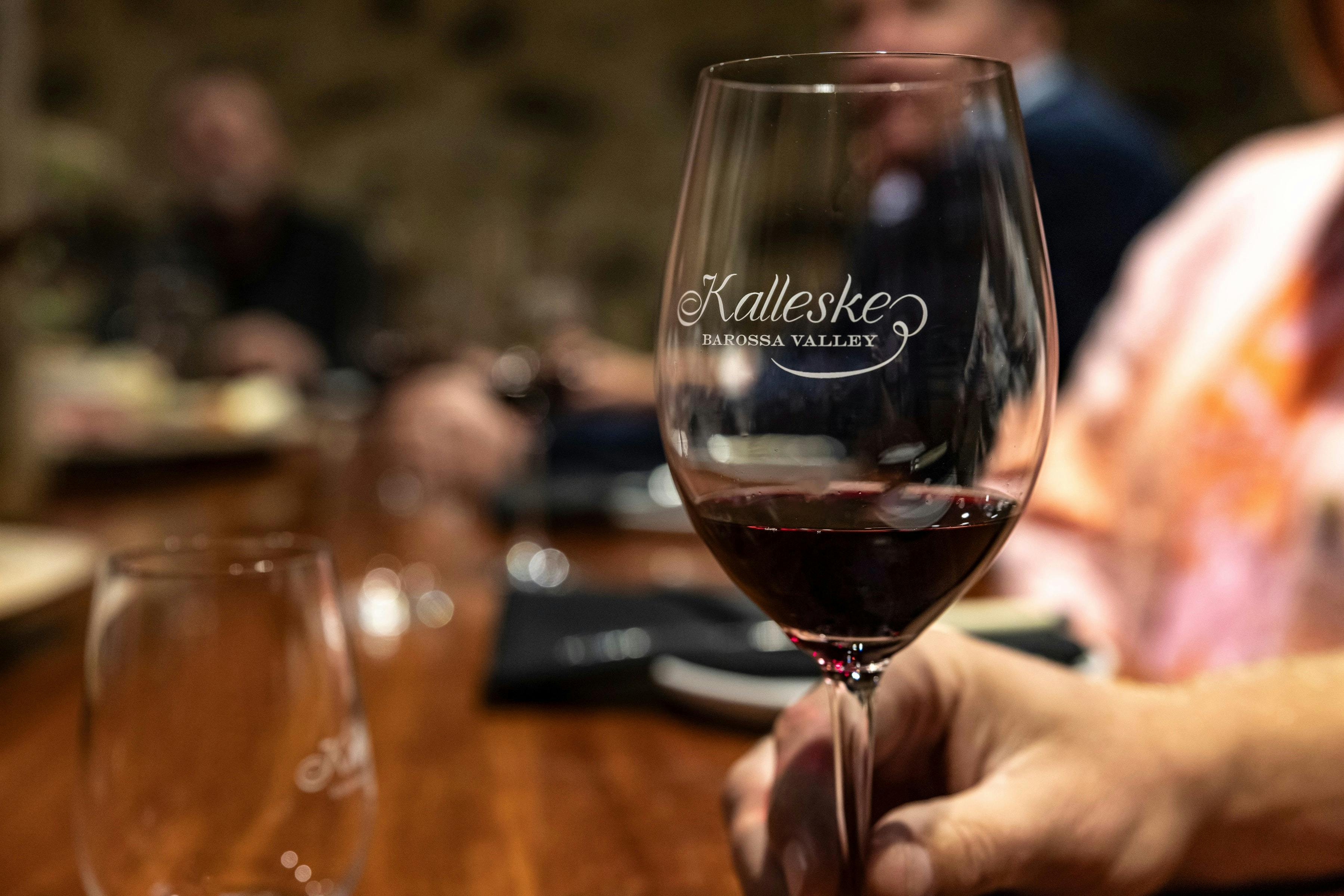 Kalleske Cellar Lunch - Which Wine, Which Glass?