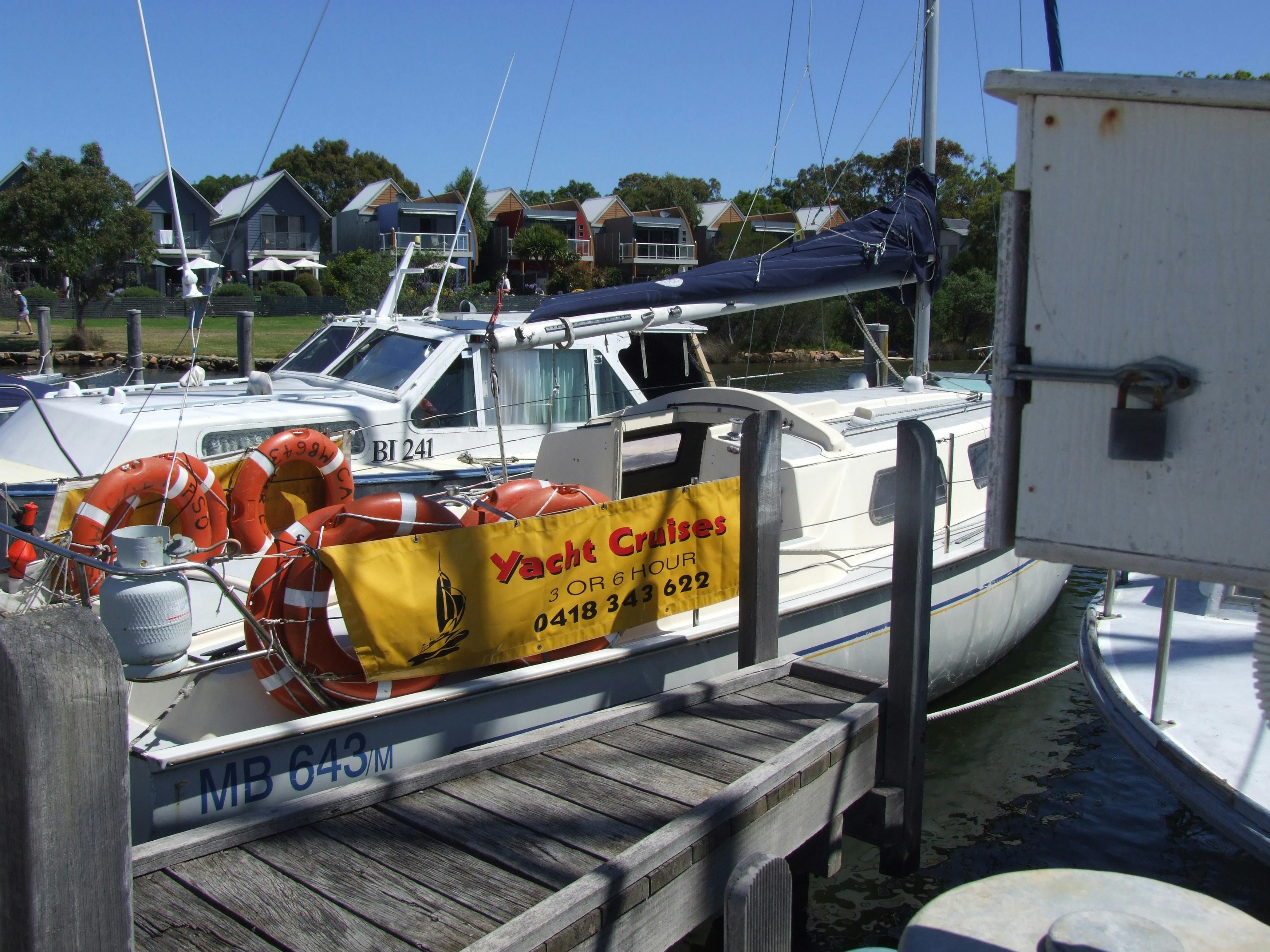 Calypso at Raymond Island Jetty