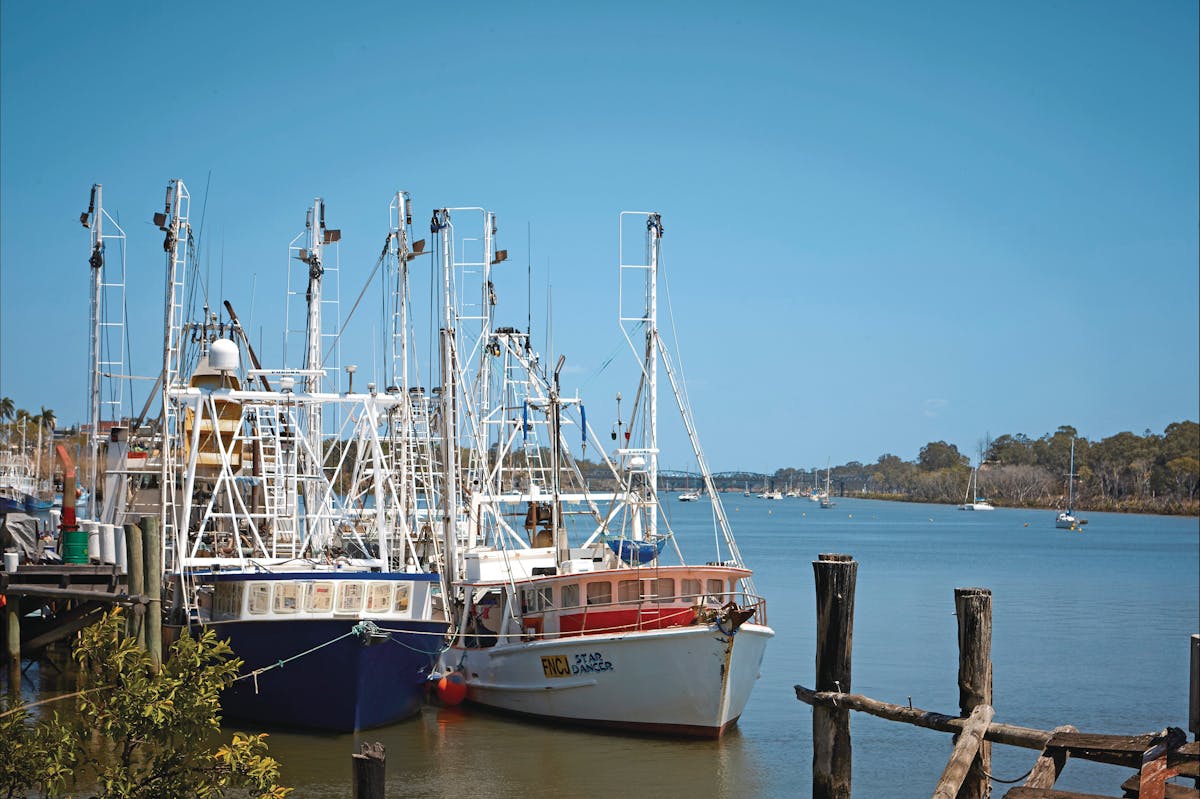 Fishing Boats Burnett