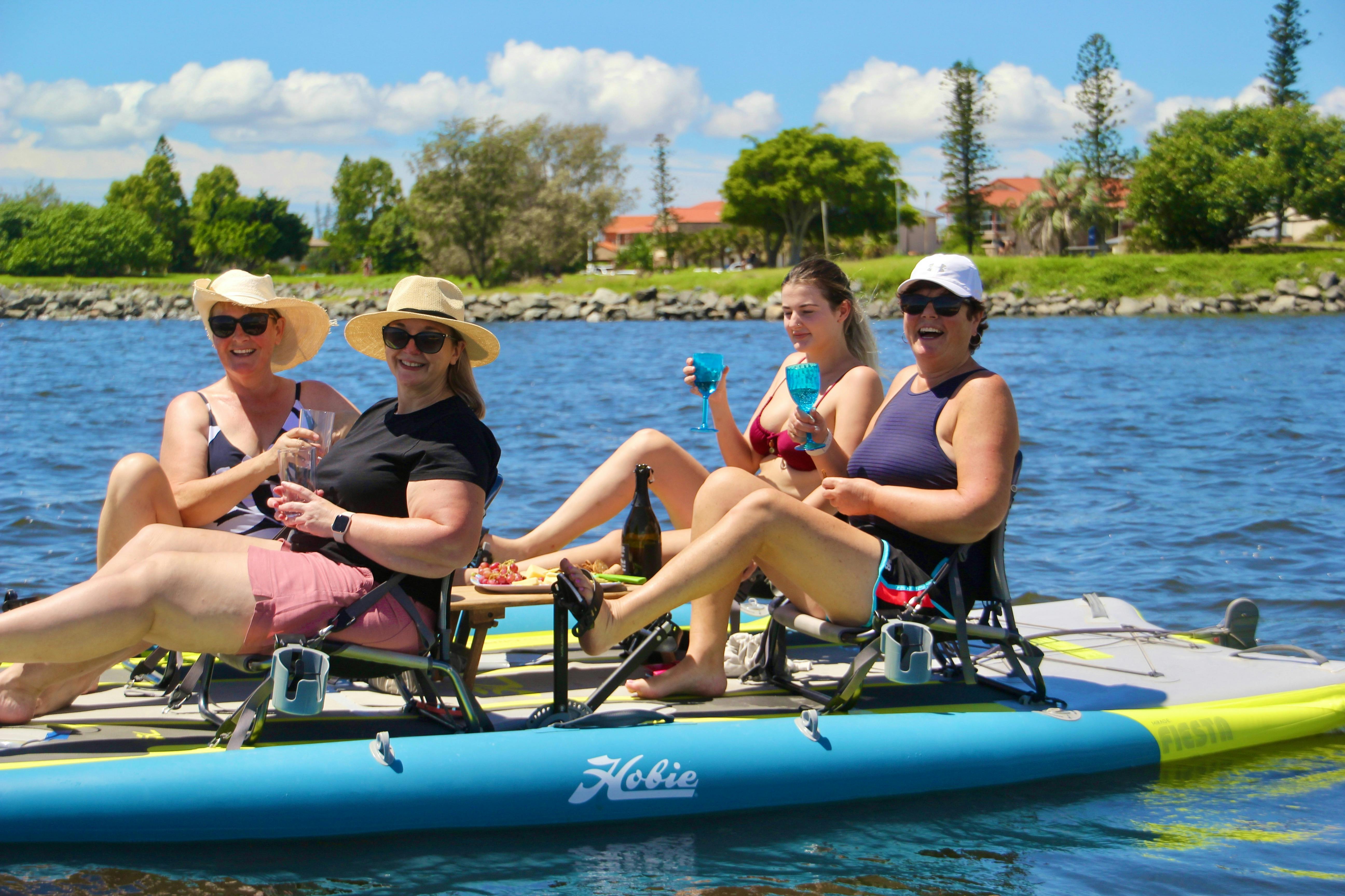 The Quad Water Bike (Hobie Fiesta)
