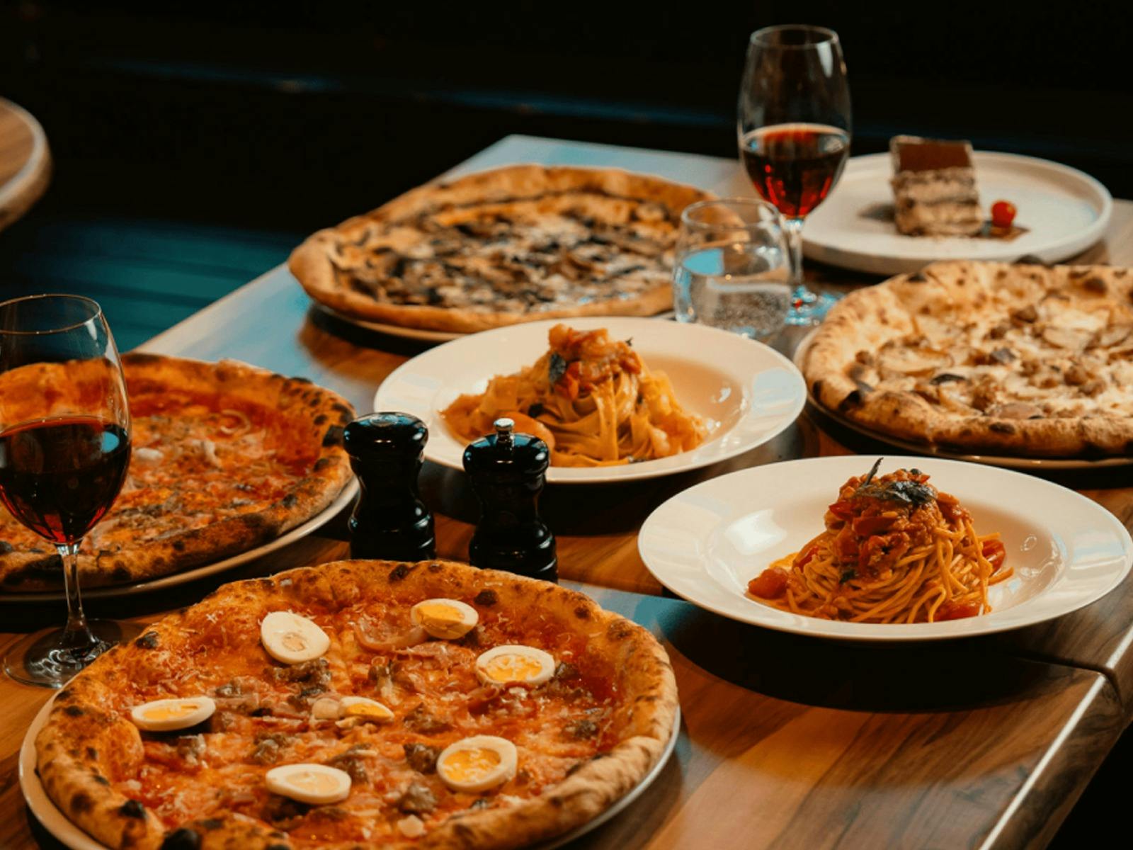 Italian dishes at Il Ritrovo Sydney.