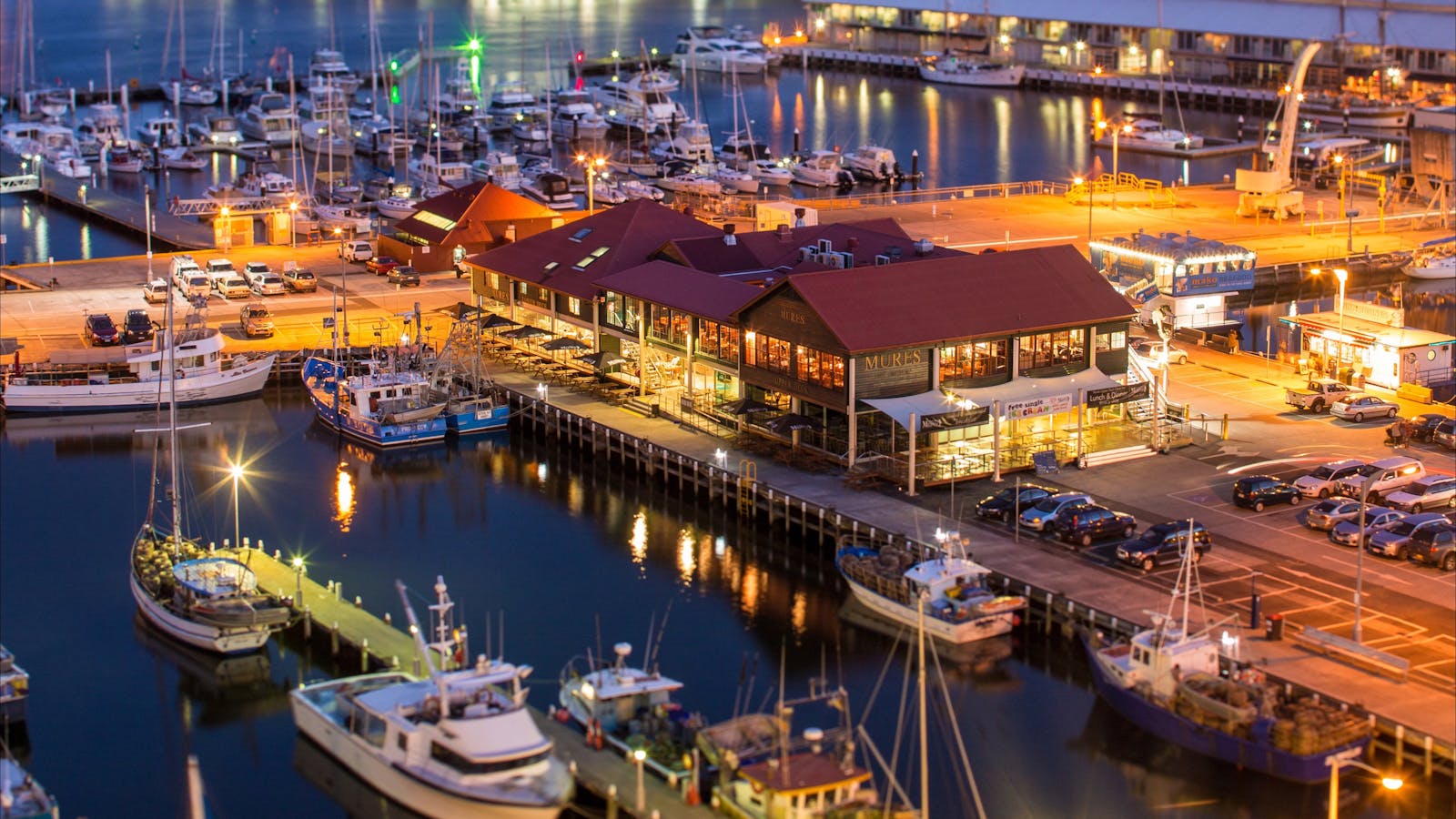 Mures on Victoria Dock