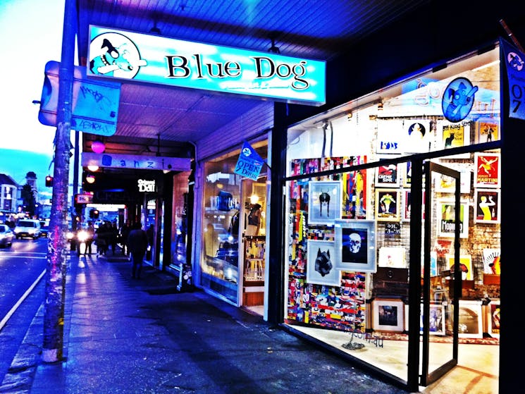 Blue Dog Posters 311 King Street Newtown www.bluedogposters.com.au