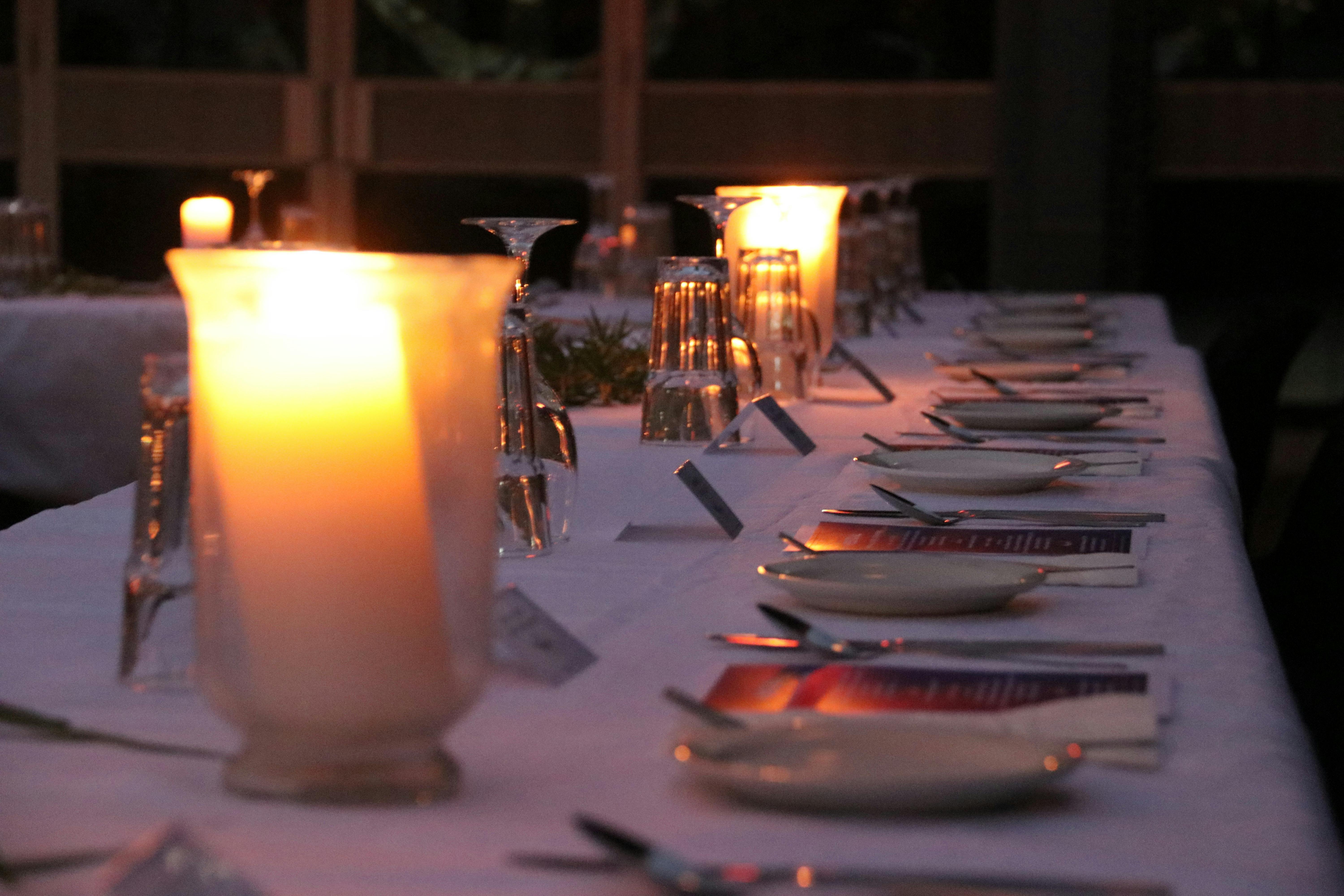 Outback River Lights Long Table Dinner