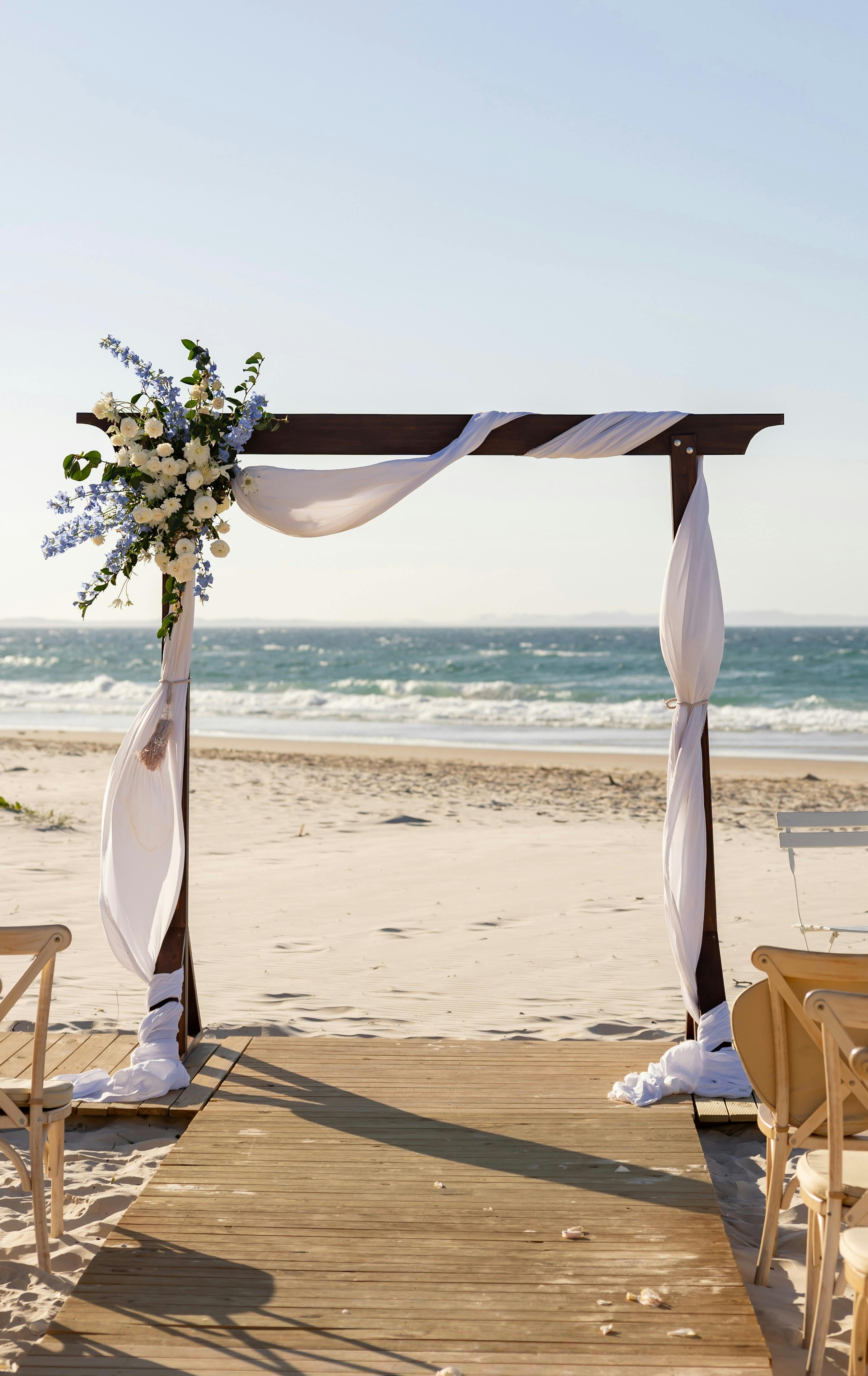 Home Beach ceremony
