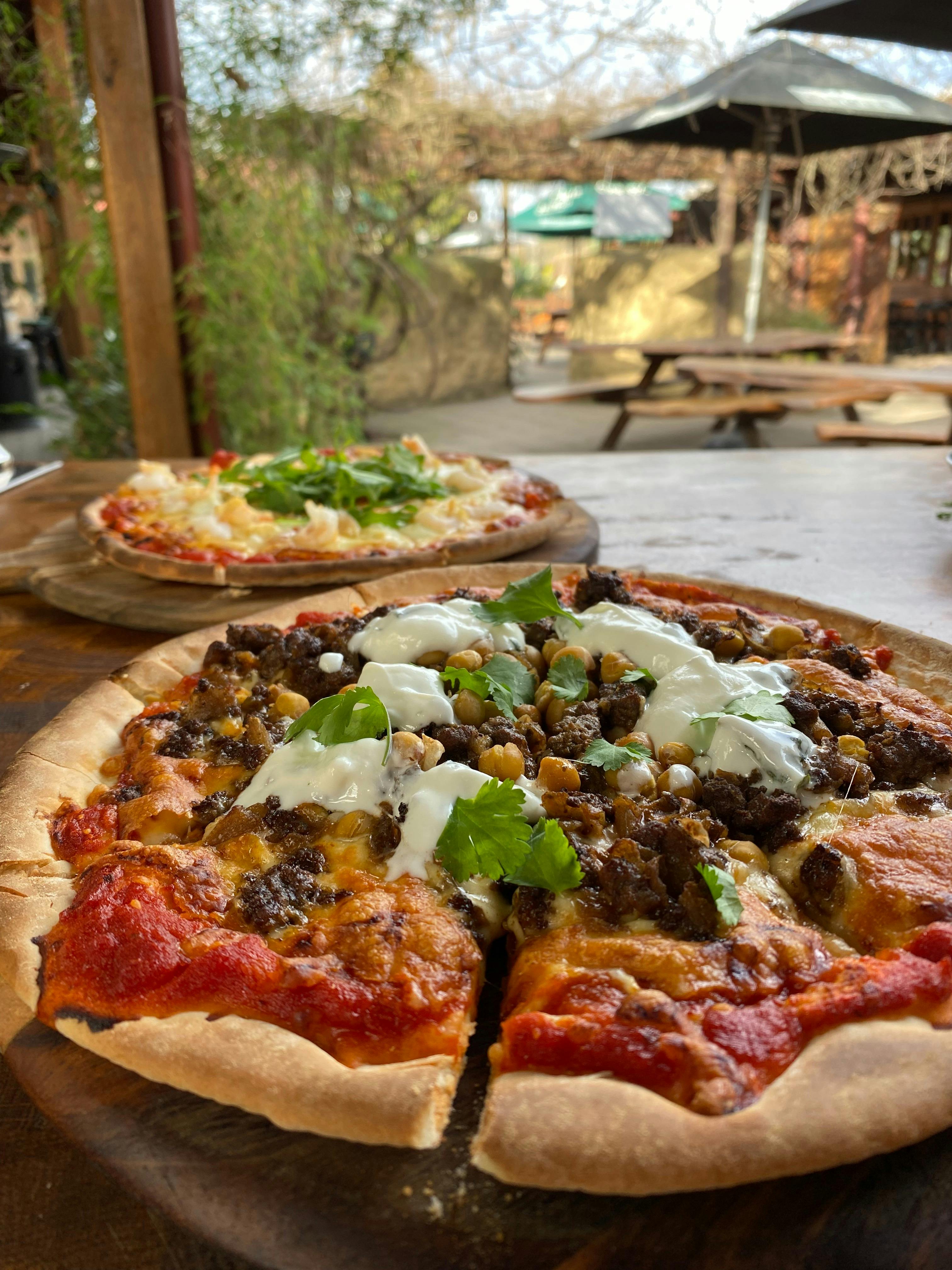 Lamb Woodfire Pizza