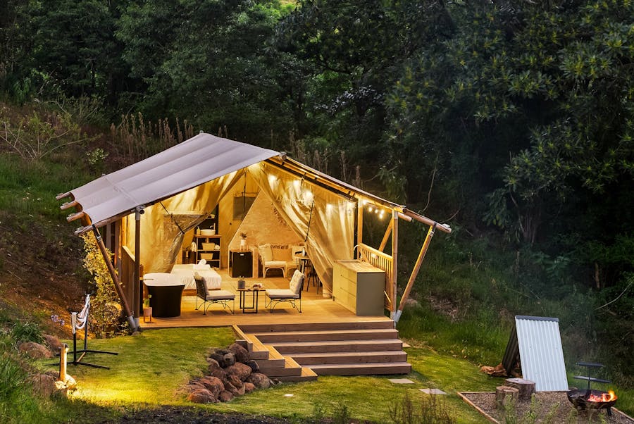 Golden Emperor Safari Tent