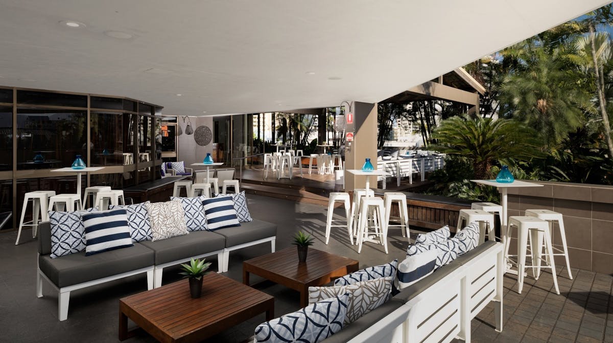 Events and parties at Lilo Terrace, Rydges Plaza Cairns - free venue hire