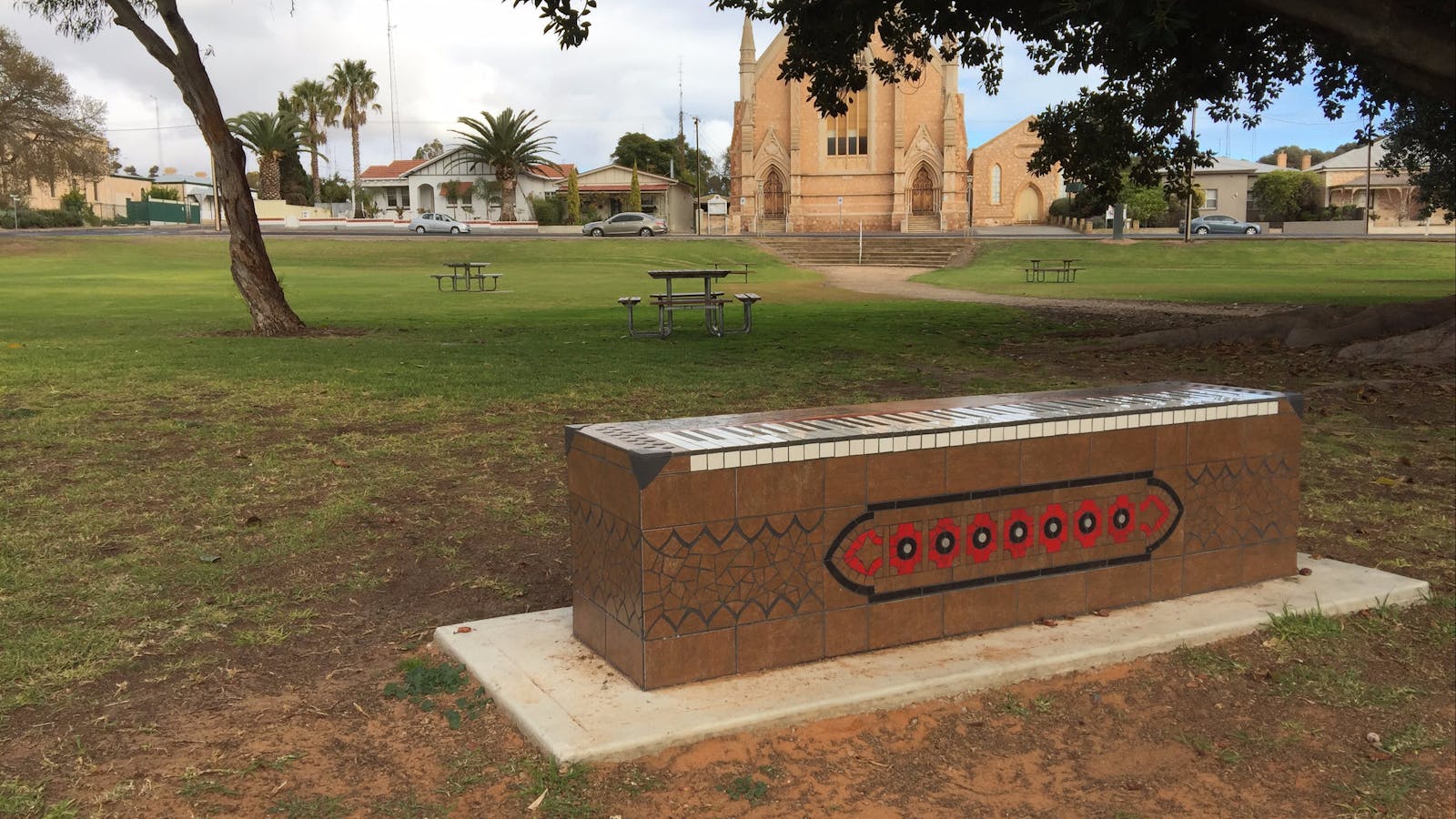 Piano Park Bench, Moonta