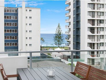Balcony with ocean views Balcony with ocean views