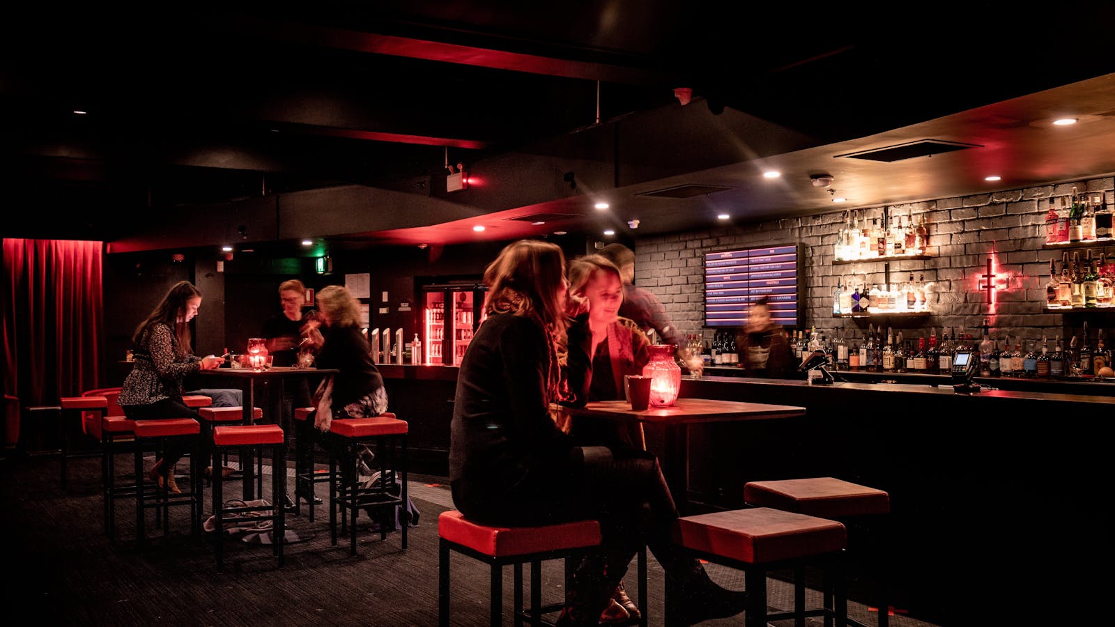 Altar's bandroom lounge bar is a perfect place to catch up with friends and share a drink