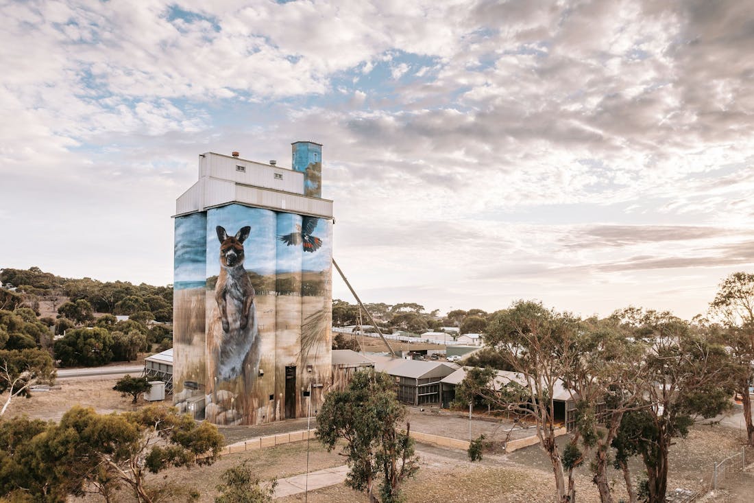 Kingscote Silo Art - Kingscote, Attraction | South Australia