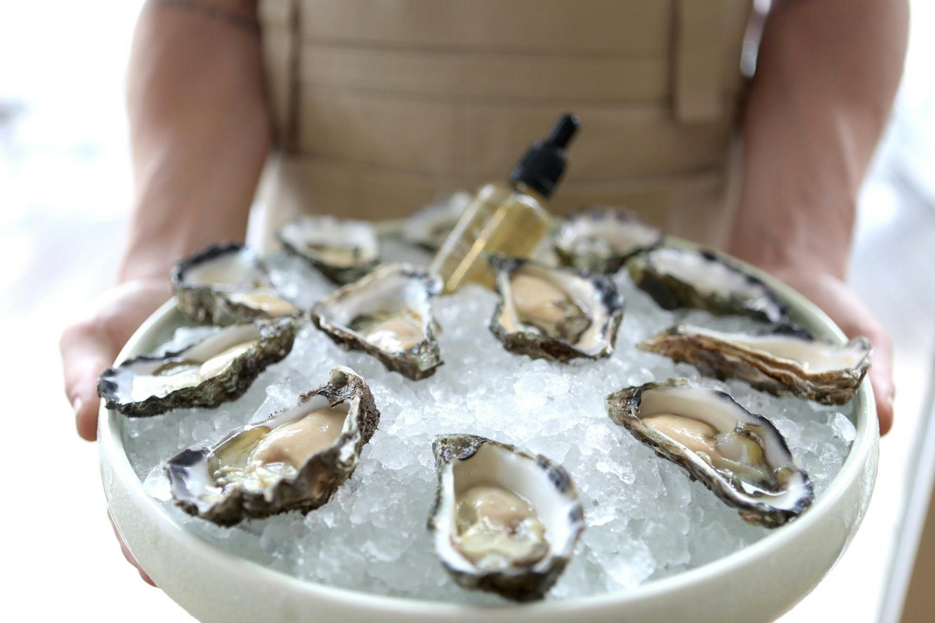 the famous Sydney Rock Oyster