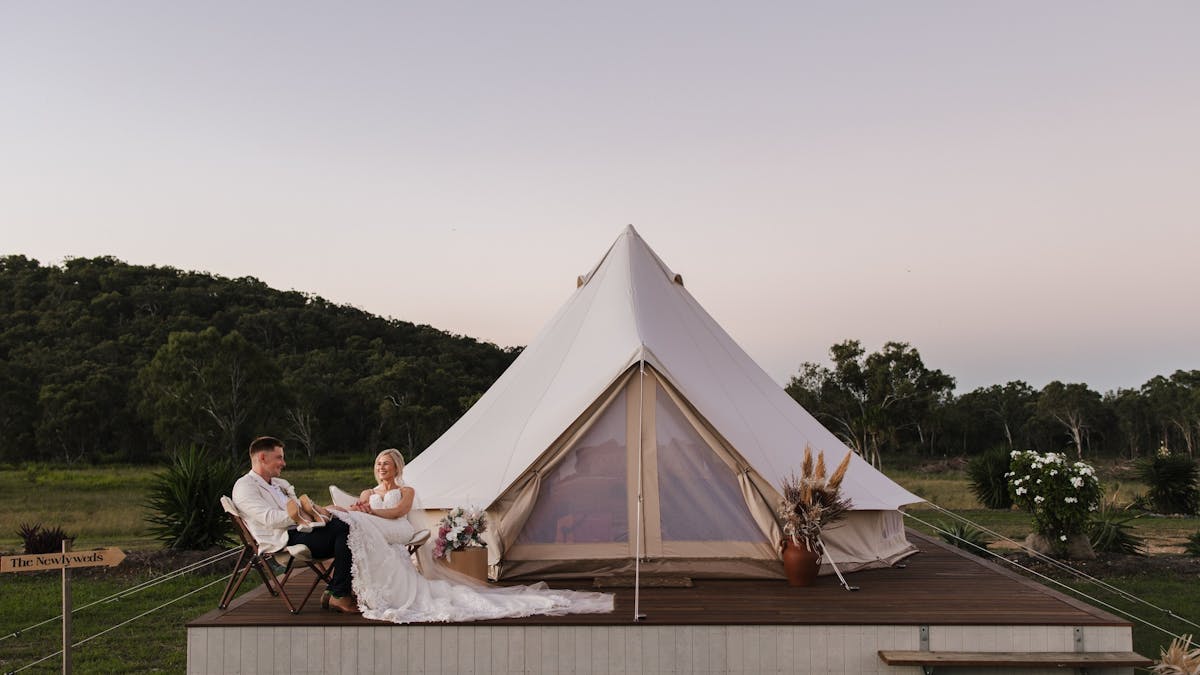 Glamping tents