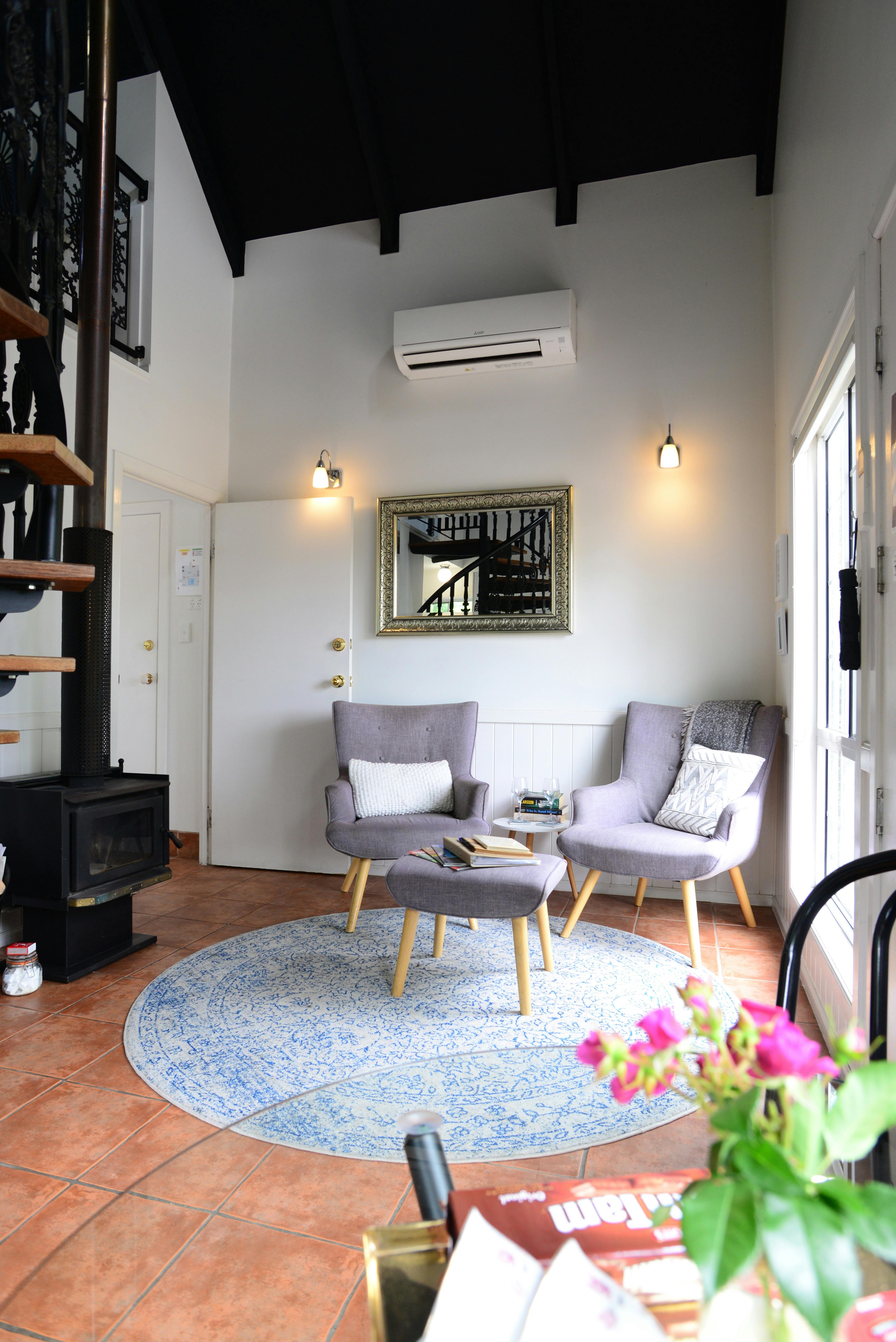 Silky Oak sunny living area