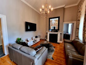 Relax by the fire after a day exploring the region