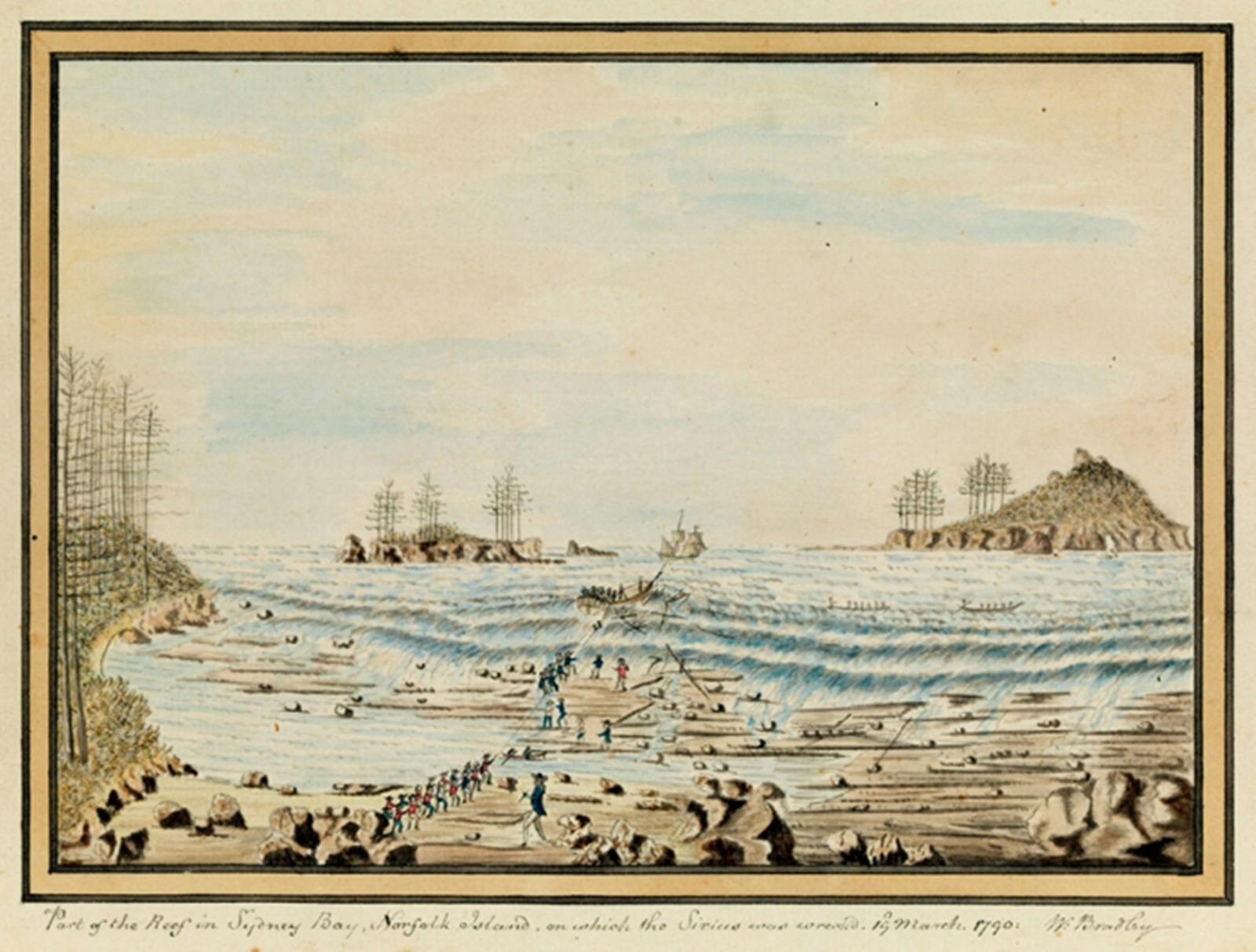 HMS Sirius 235th Anniversary Shipwreck Week Norfolk Island
