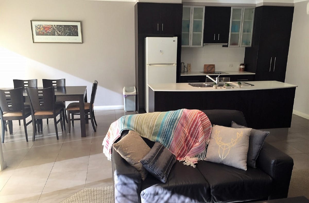 Lounge, Kitchen & Dining Room