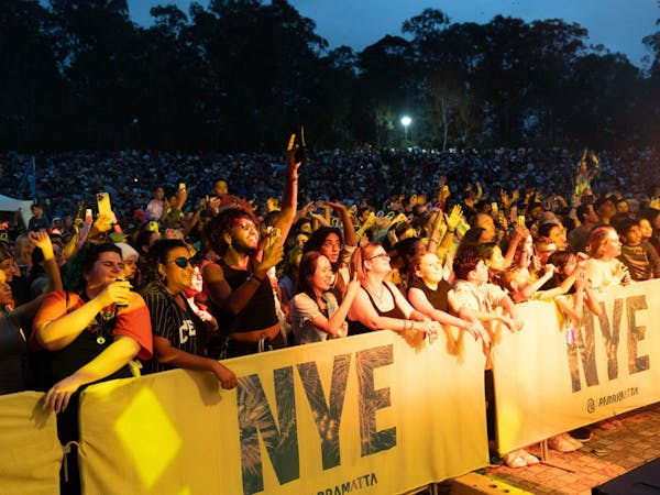 New Year's Eve in Parramatta Park
