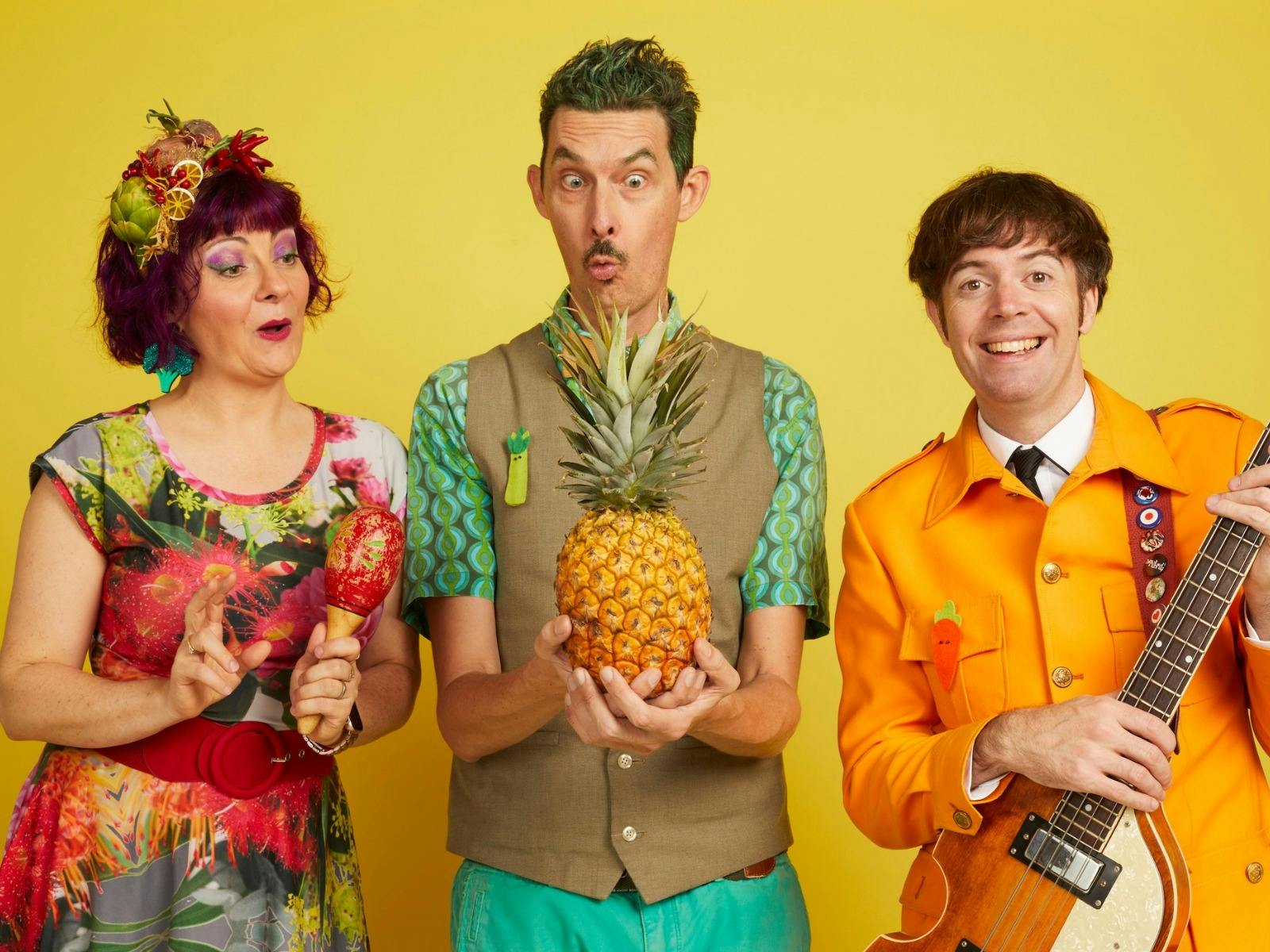 group photo of band