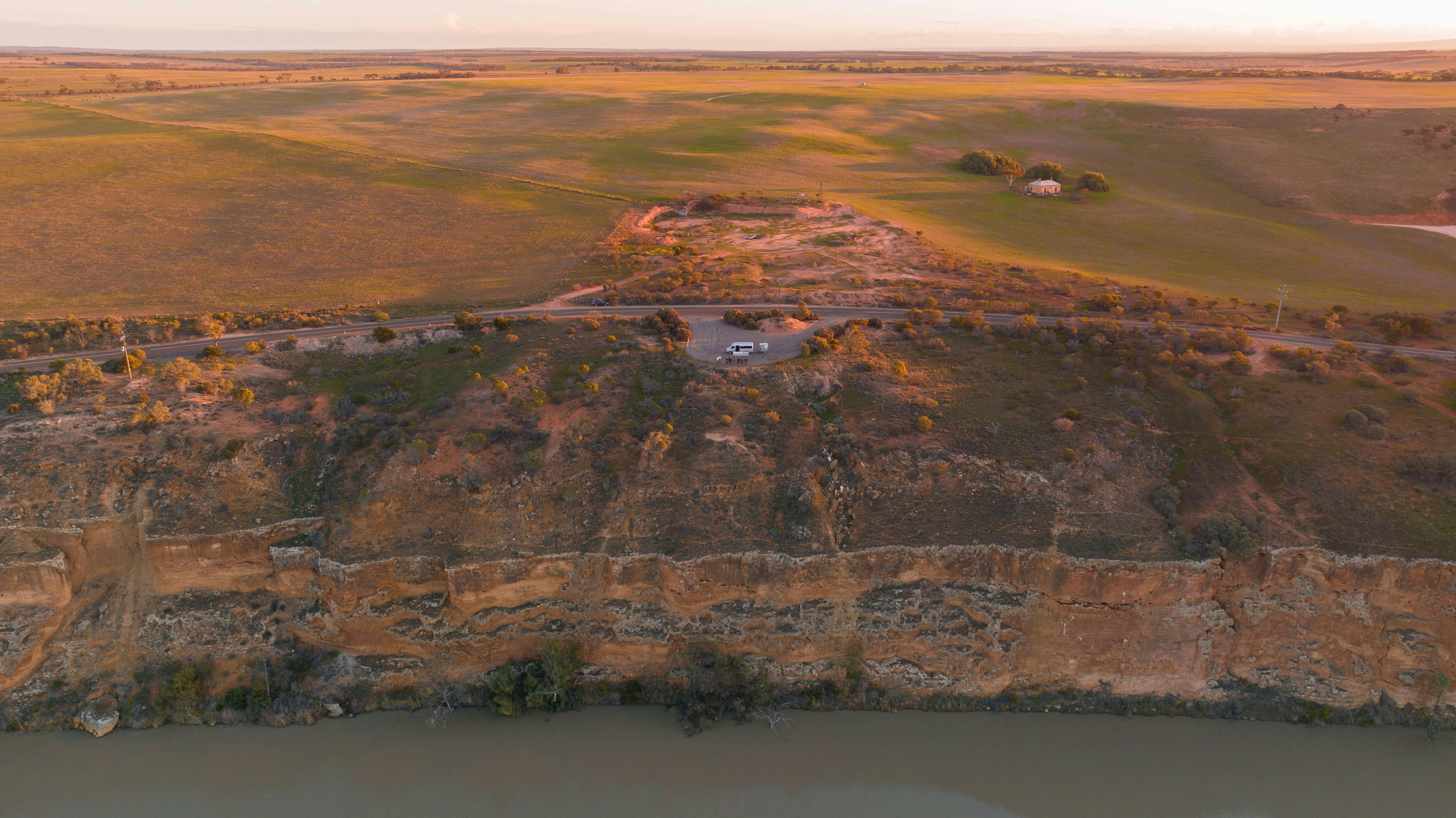 Astronomy Viewing Location high up on the River Clifftop
