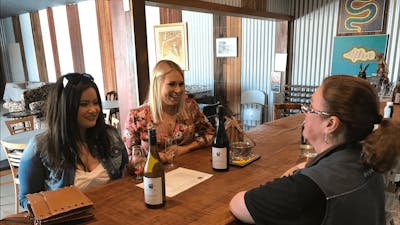 CGT Wine Tour - 2 ladies at wine tasting