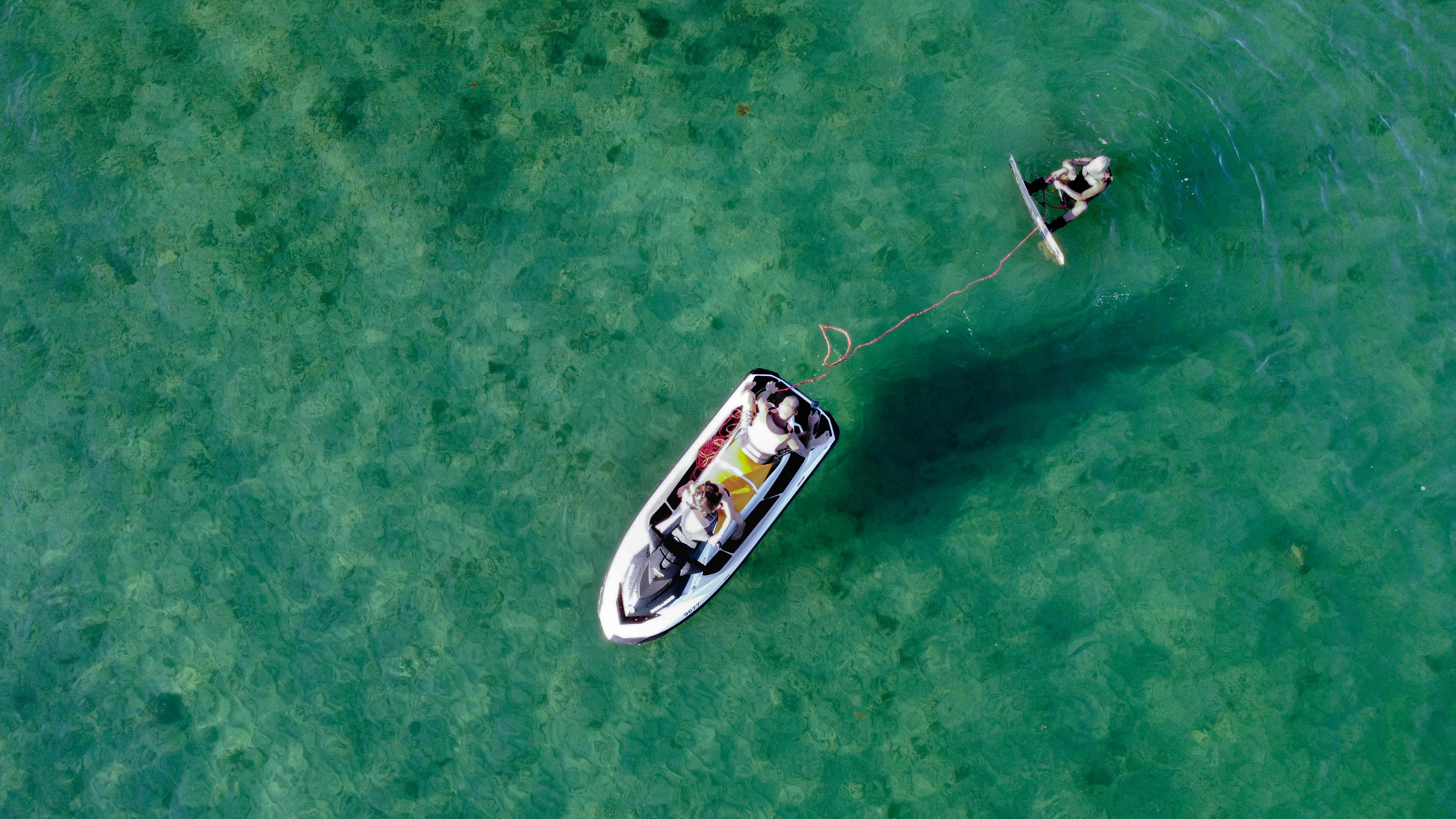 Wakeboarding at the ningaloo