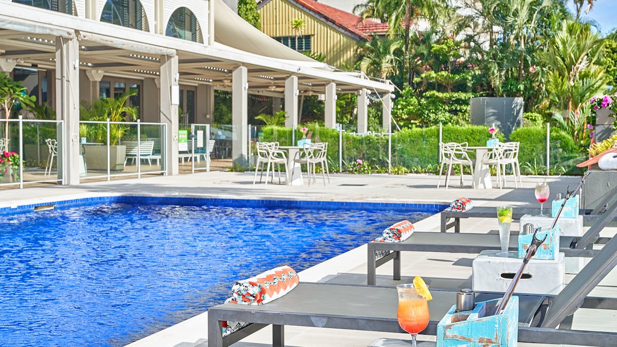 Poolside Relaxation