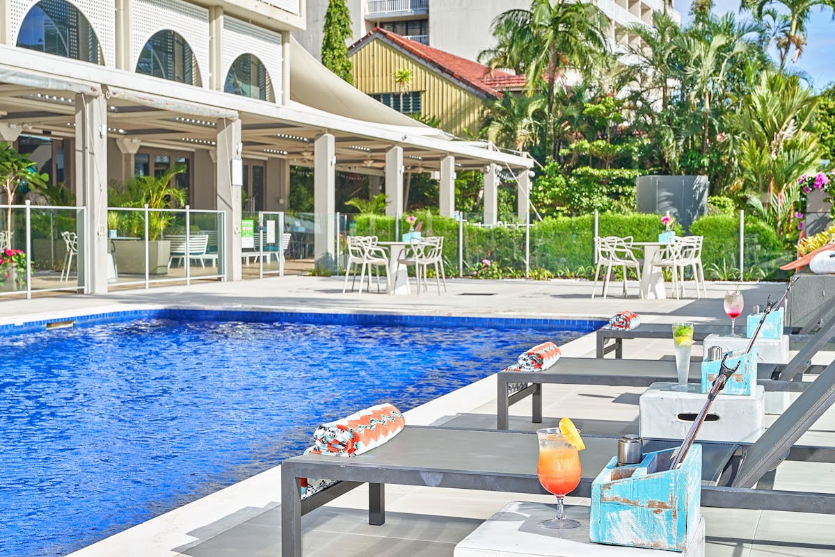 Poolside Relaxation