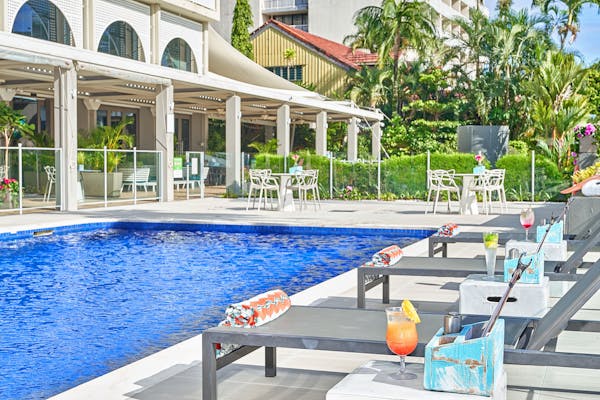 Poolside Relaxation