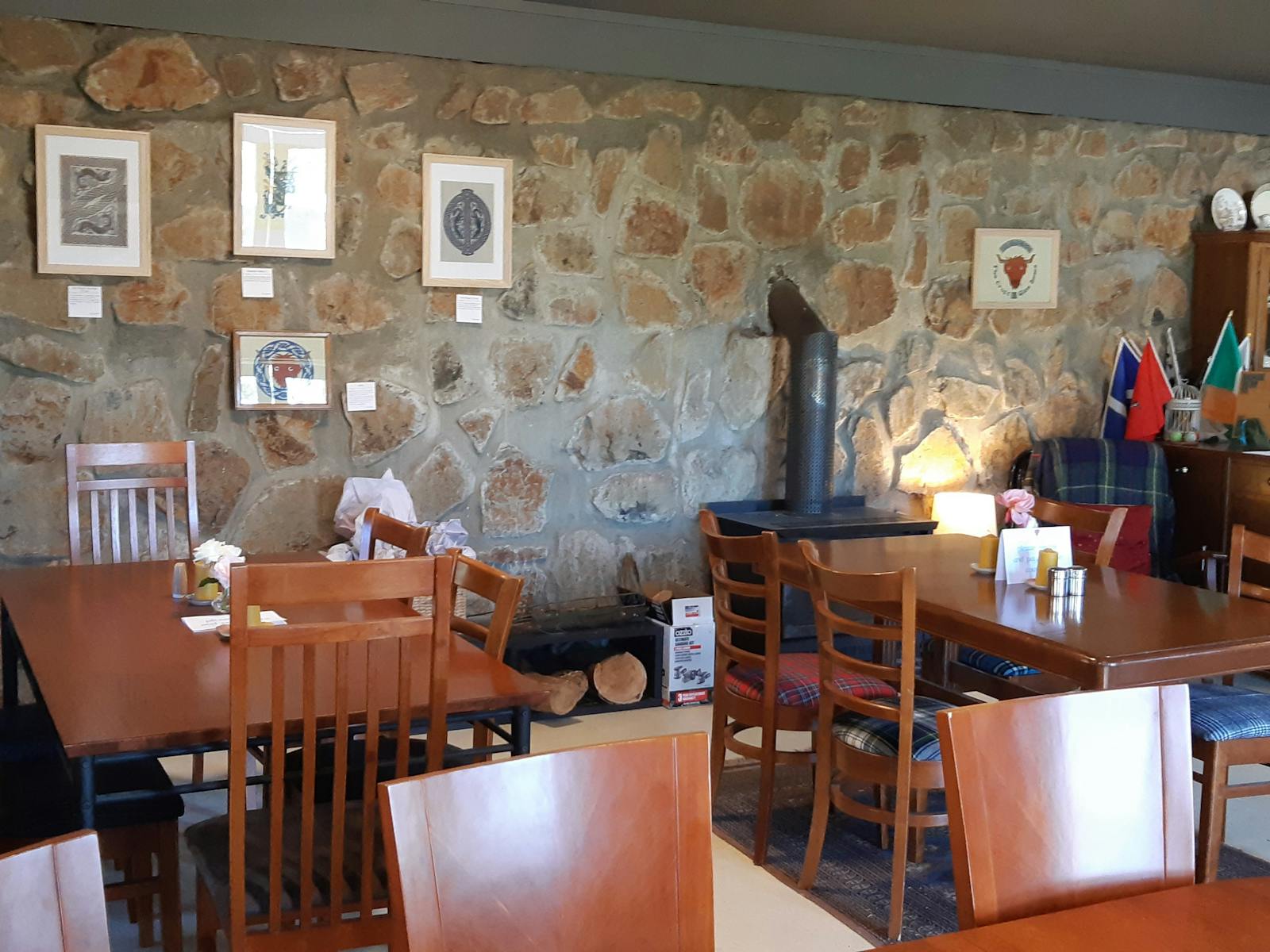 cosy room with tables and chairs, The Croft