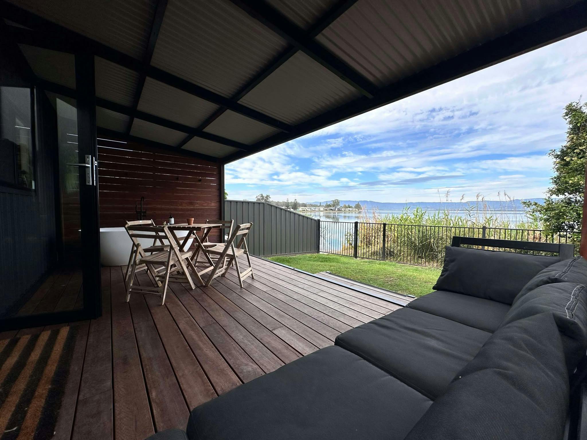 뒷쪽 데크 전망